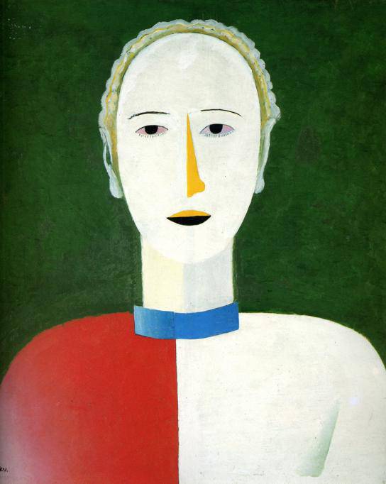 Portrait of a Woman - Kazimir Malevich