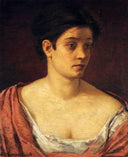 Portrait Of A Woman by Mary Cassatt — male oil painting wall art, Realism