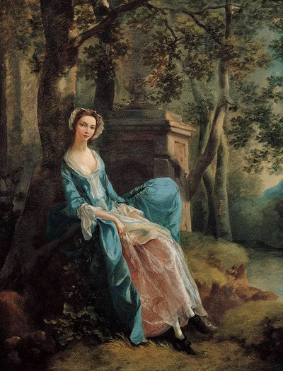 Portrait of a Woman (possibly of the Lloyd Family) in kitchen