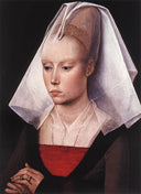 Portrait of a Woman by Rogier van der Weyden — hand-painted portrait oil painting reproduction on canvas