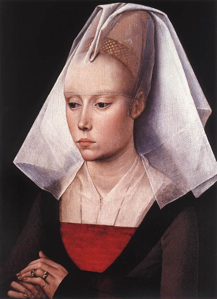 Portrait of a Woman by Rogier van der Weyden — hand-painted portrait oil painting reproduction on canvas