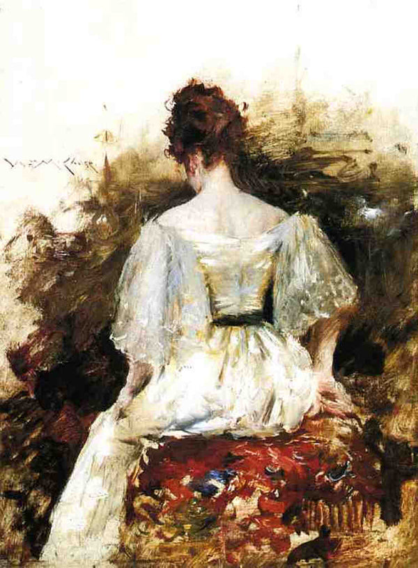 Portrait of a Woman - The White Dress