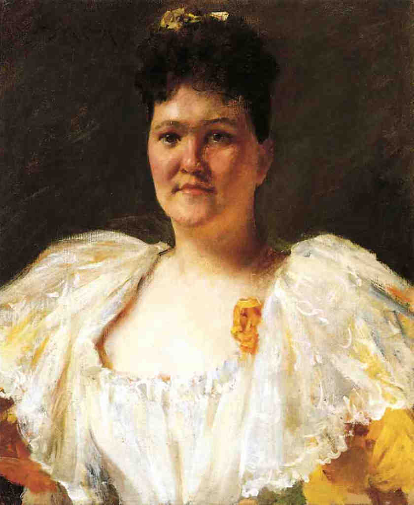 Portrait of a Woman - William Merritt Chase