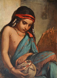 Portrait of a Young Arabic Girl