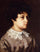 Portrait of a Young Girl from Salins in hallway