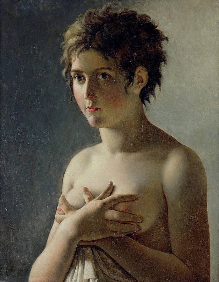 Portrait of a Young Girl - Pierre-Narcisse Guerin