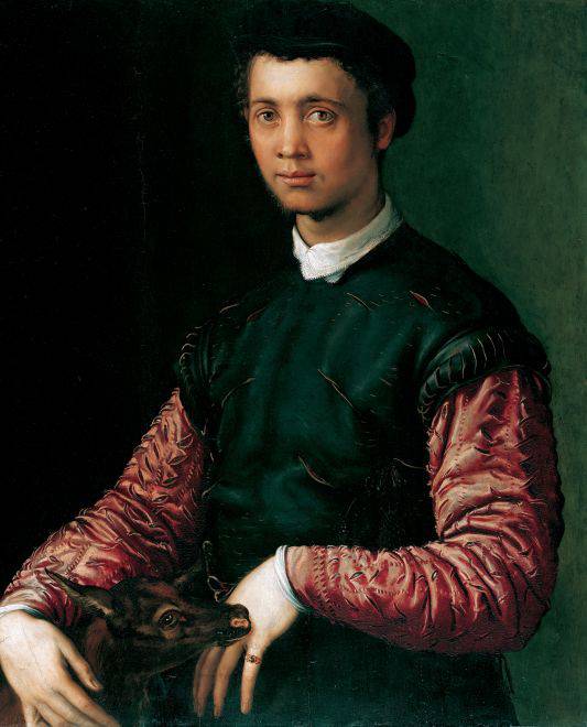 Portrait of a Young Man - Francesco de' Rossi (Francesco Salviati), "Cecchino"