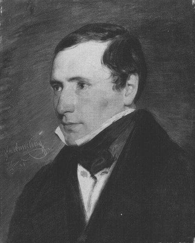 Portrait of a young man in hallway