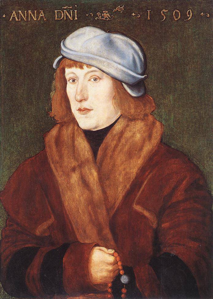 Portrait Of A Young man - Hans Baldung