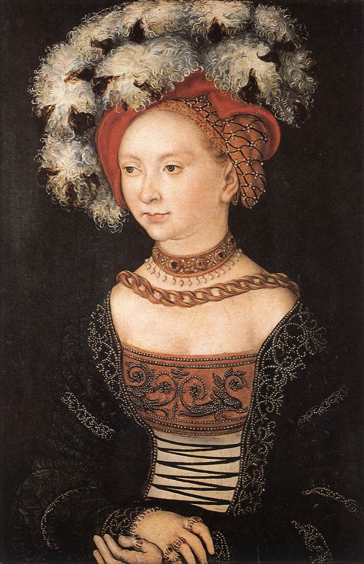 Portrait of a Young Woman - Lucas Cranach the Elder