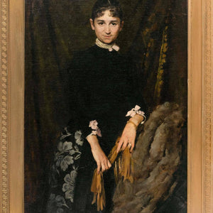 Portrait of a young woman