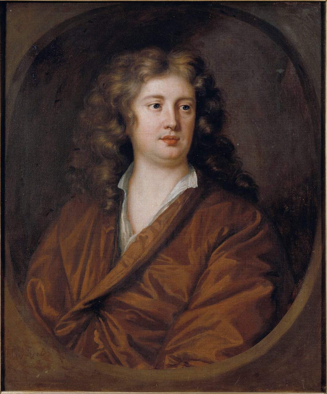 Portrait of a Youth by Mary Beale — hand-painted portrait oil painting reproduction on canvas