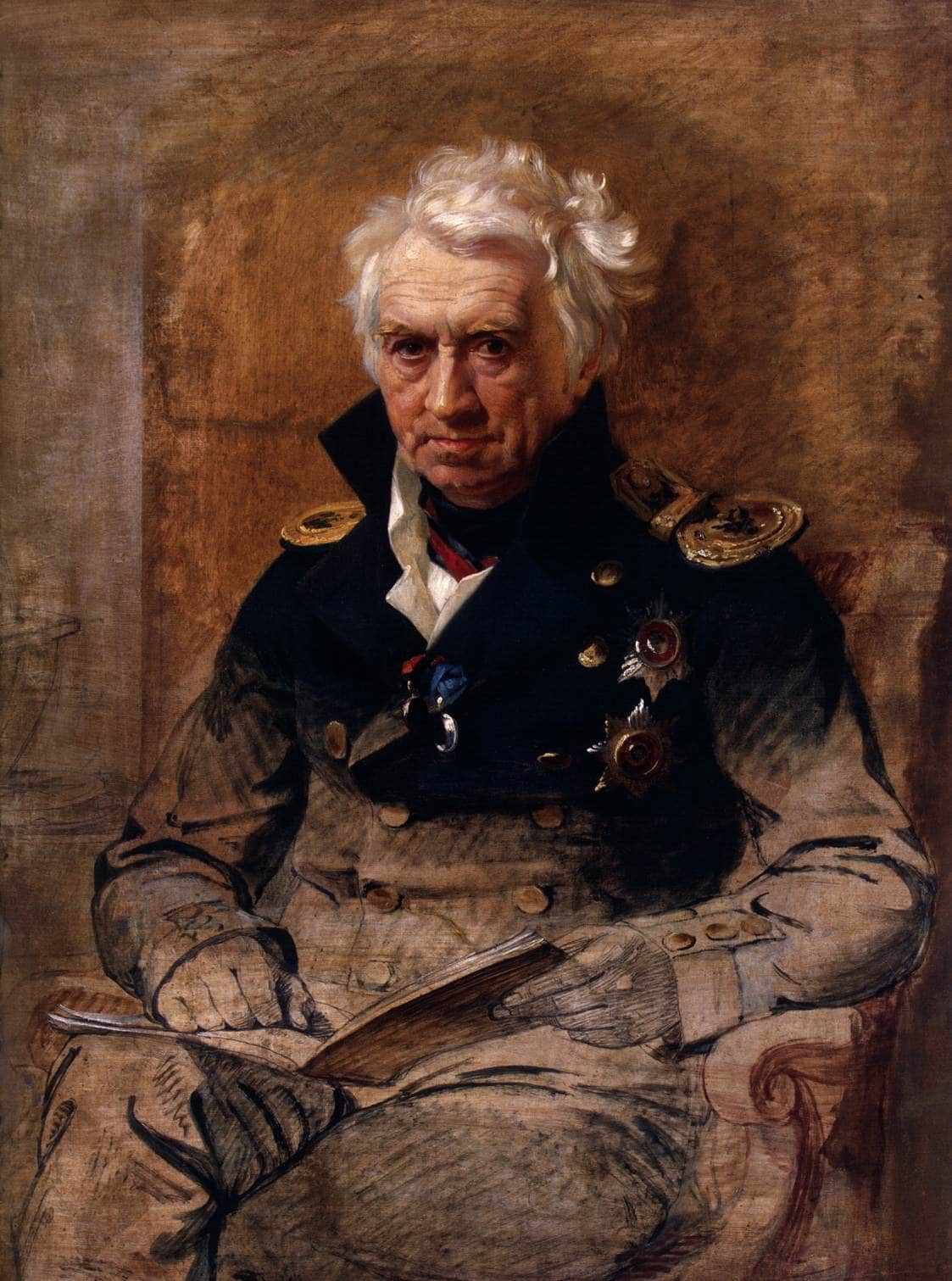 Portrait of Admiral Alexander Shishkov - George Dawe