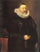Portrait of Adriaen Stevens in modern living room