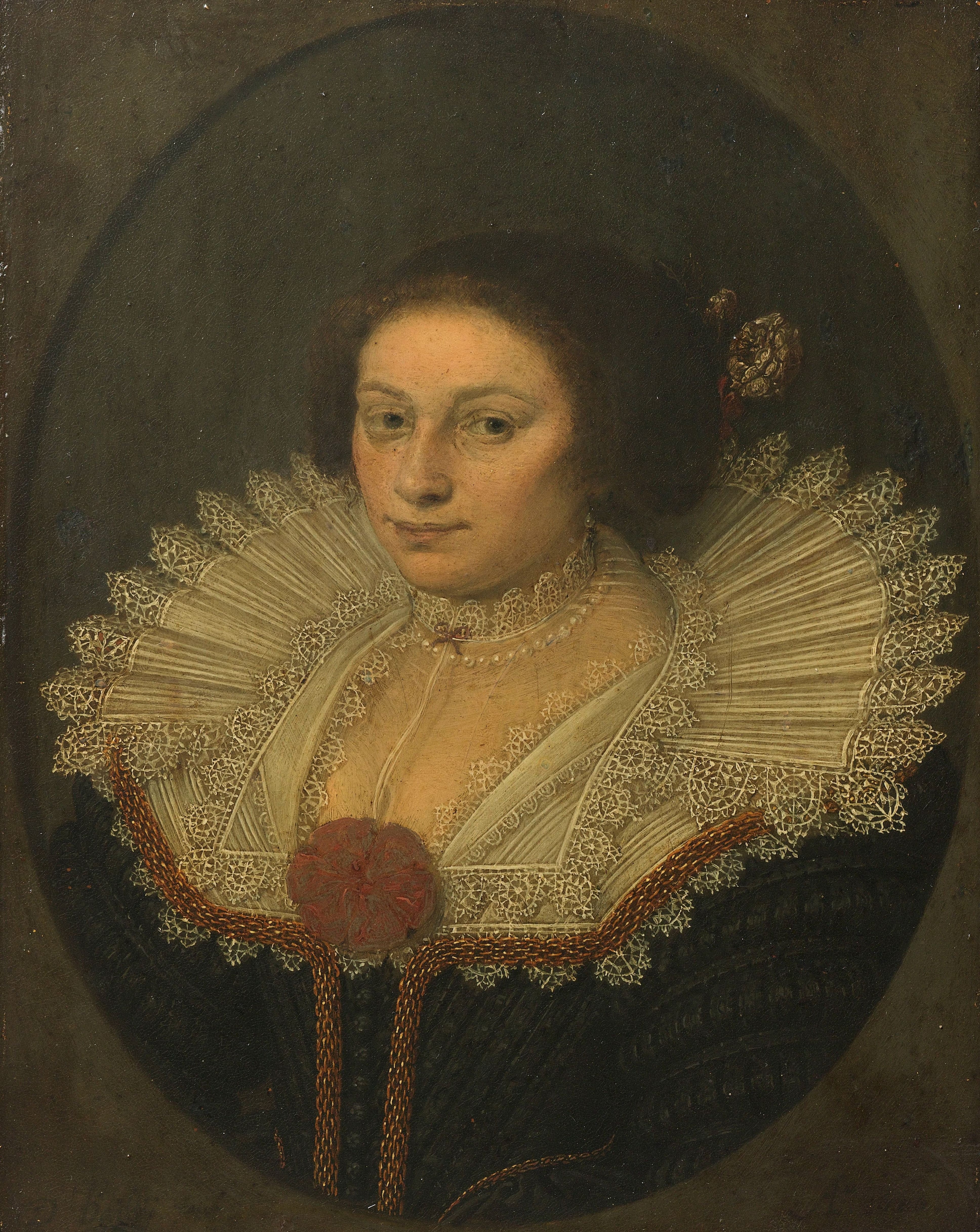 Portrait of Aertje Witsen - David Bailly