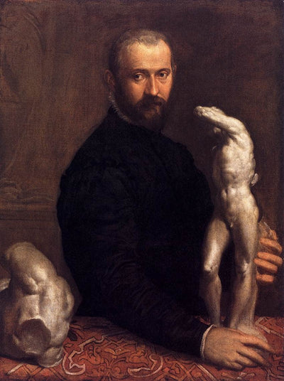 Portrait of Alessandro Vittoria in study
