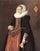 Portrait of Aletta Hanemans in entryway