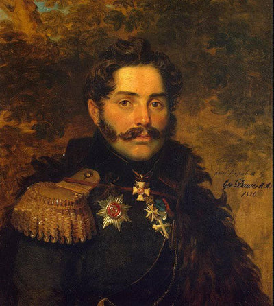 Portrait of Alexander F. Shcherbatov by George Dawe — oil painting reproduction