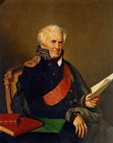 Portrait of Alexander Shishkov by Orest Kiprensky — male oil painting wall art, Romanticism