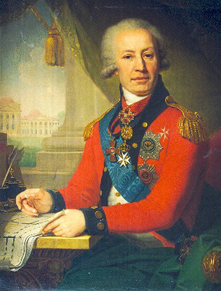 Portrait of Alexeï Ivanovitch Vassiliev - Vladimir Borovikovsky