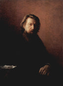 Portrait of Alexei Antipowitsch Potechin by Nikolai Ge — male oil painting wall art, Realism