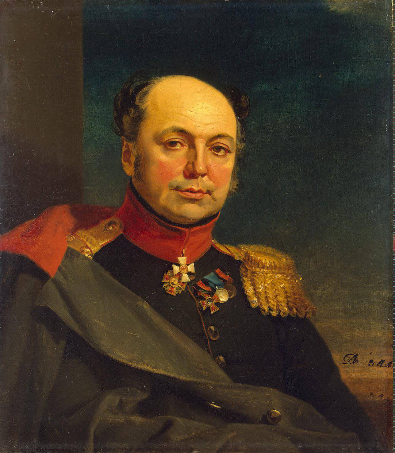 Portrait of Alexey V. Voyeykov - George Dawe