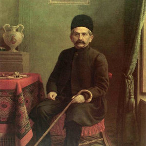 Portrait of Ali-Qoli Khan Bakhtiari by Kamal-ol-Molk — Oil Painting Reproduction