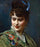 Portrait of Aline Masson in dining room