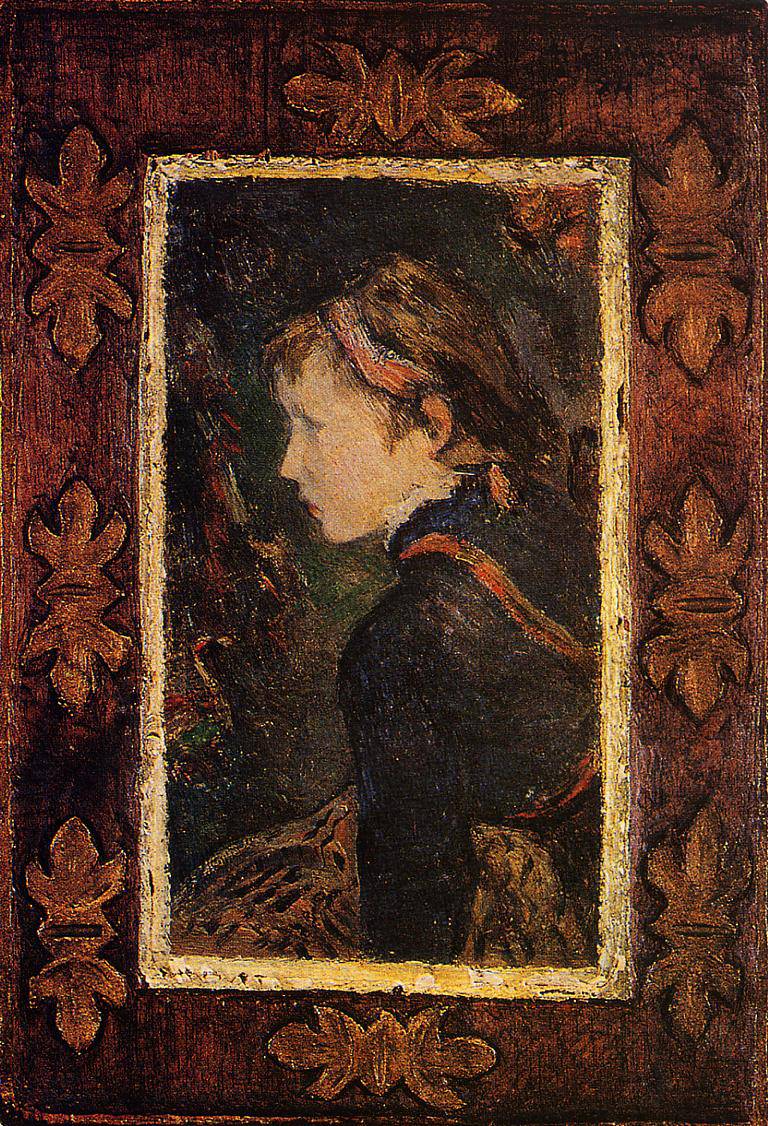 Portrait of Aline by Paul Gauguin — hand-painted portrait oil painting reproduction on canvas
