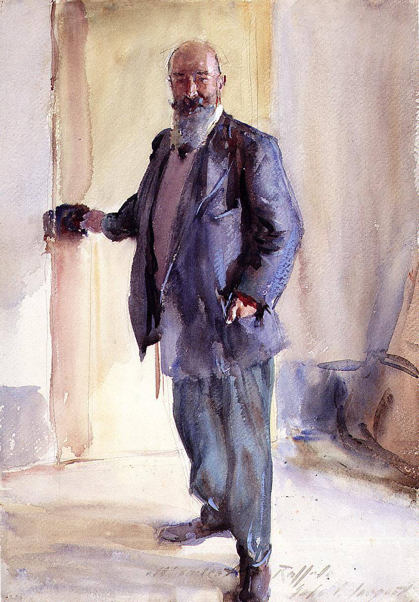 Portrait of Ambrogio Raffele - John Singer Sargent