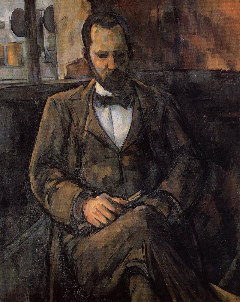 Portrait of Ambroise Vollard - Paul Cezanne