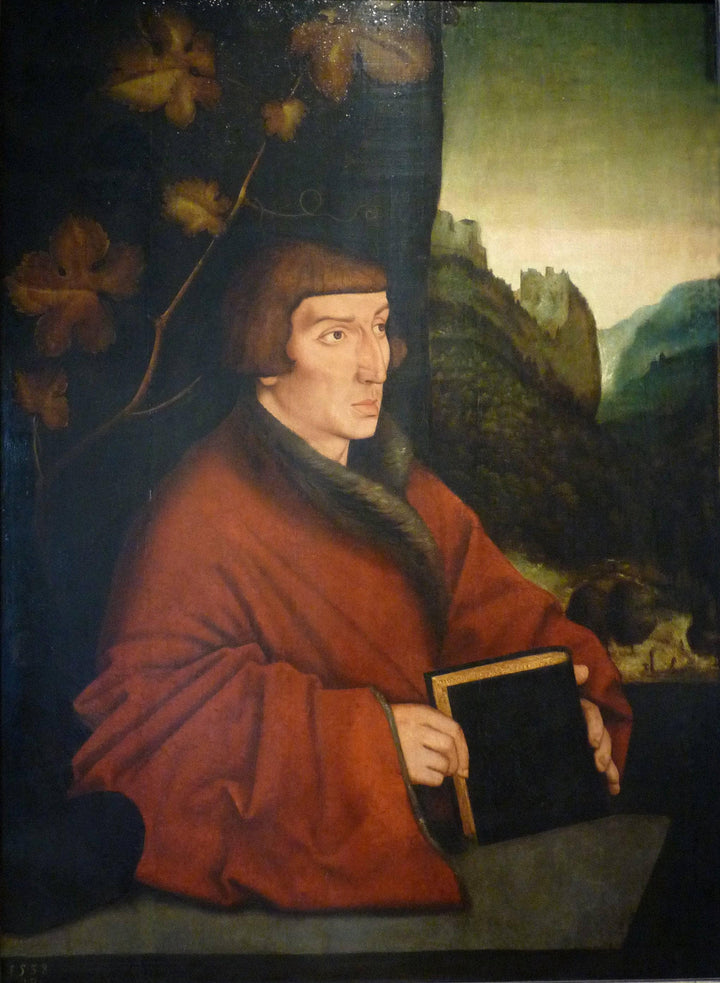 Portrait of Ambroise Volmar Keller by Hans Baldung — hand-painted portrait oil painting reproduction on canvas