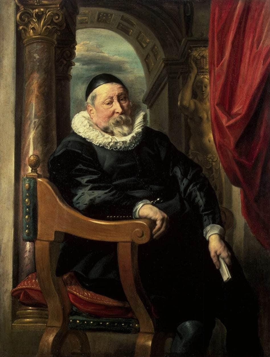 Portrait of an Old Man by Jacob Jordaens — hand-painted portrait oil painting reproduction on canvas