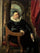 Portrait of an Old Man in entryway