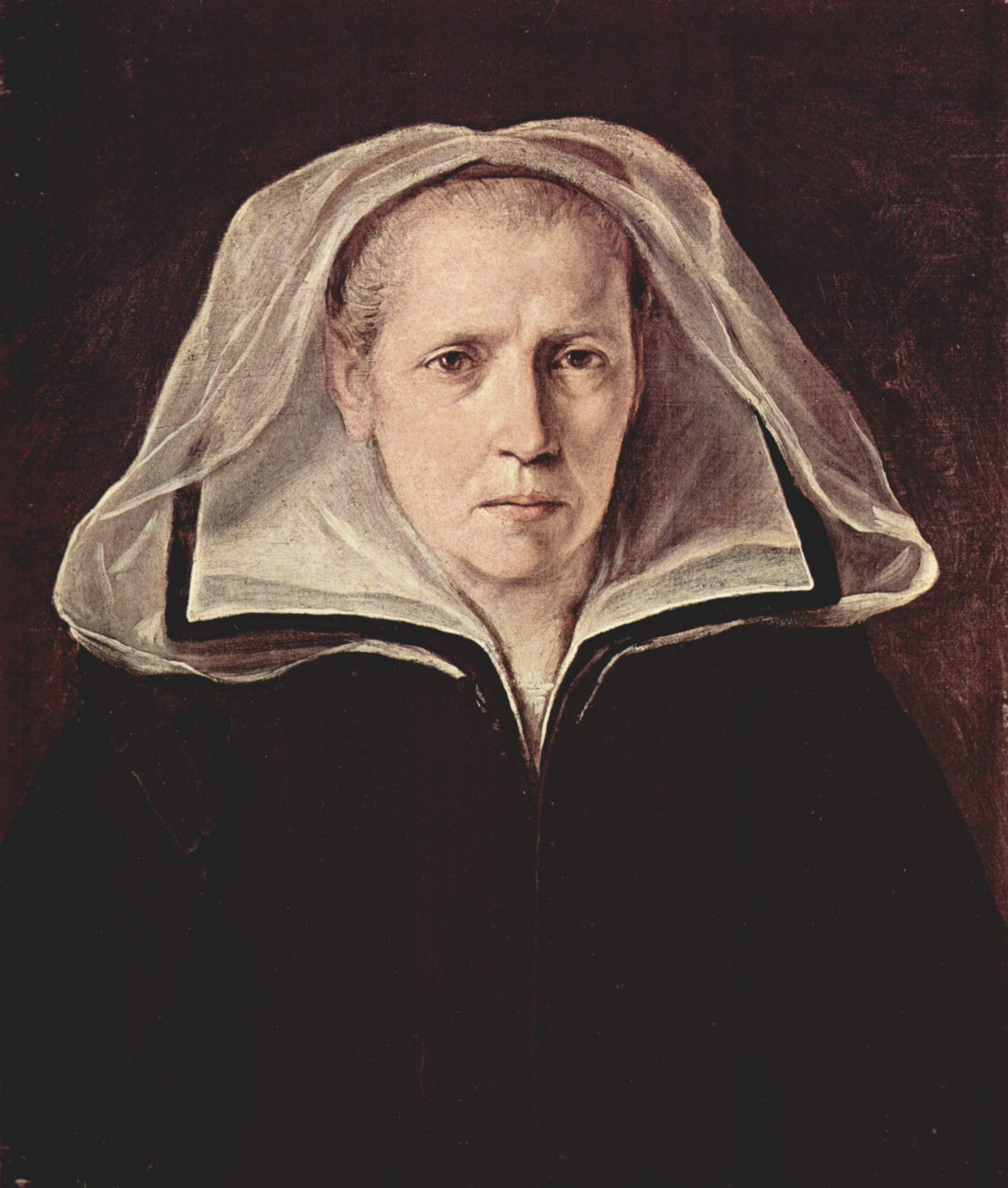 Portrait of the Artist`s Mother by Guido Reni — hand-painted portrait oil painting reproduction on canvas