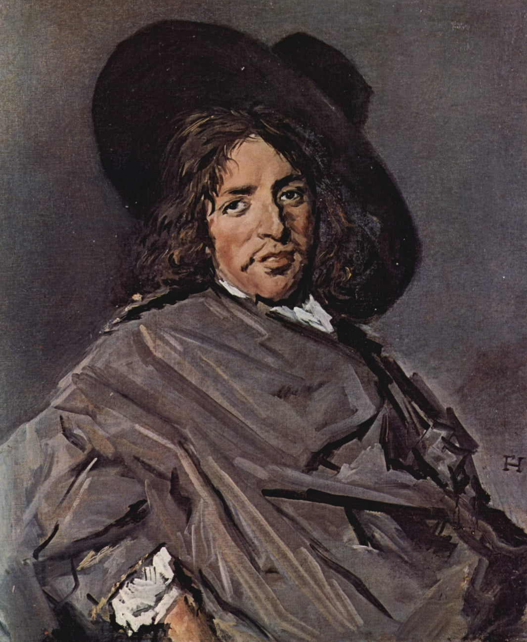 Portrait of an Unknown Man by Frans Hals — hand-painted portrait oil painting reproduction on canvas