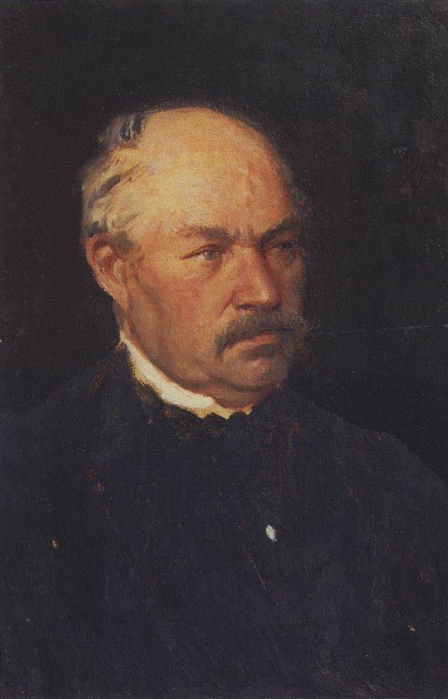 Portrait of an unknown man - Arkhyp Kuindzhi