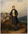 Portrait of An Unknown Man in a Landscape in dining room