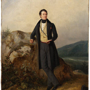 Portrait of An Unknown Man in a Landscape