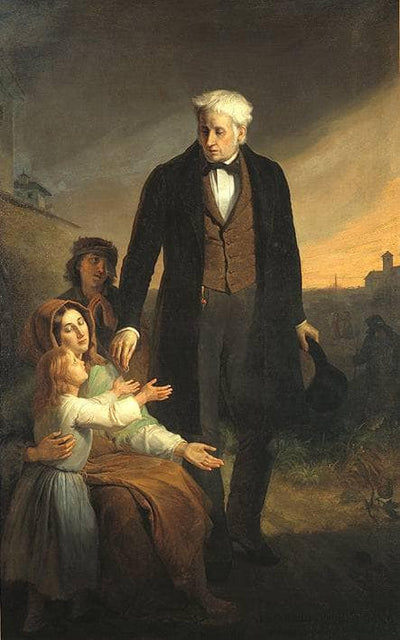 Portrait of Andrea Vergobbio by Baldassare Verazzi — oil painting reproduction