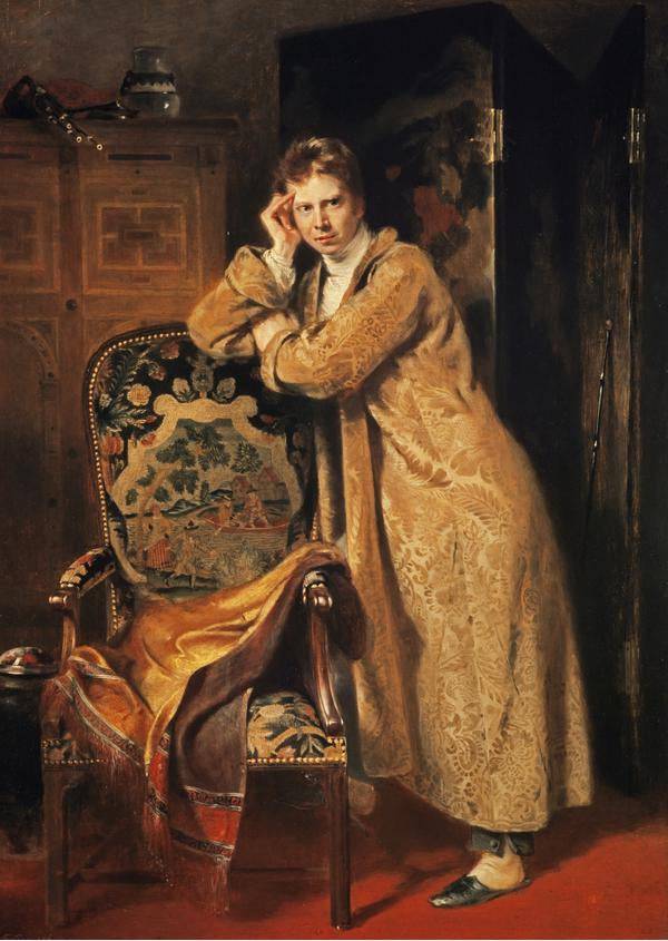 Portrait of Andrew Geddes - David Wilkie