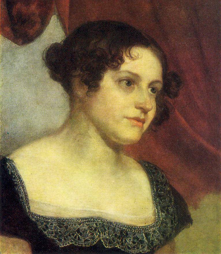 Portrait of Anna Furman - Orest Kiprensky