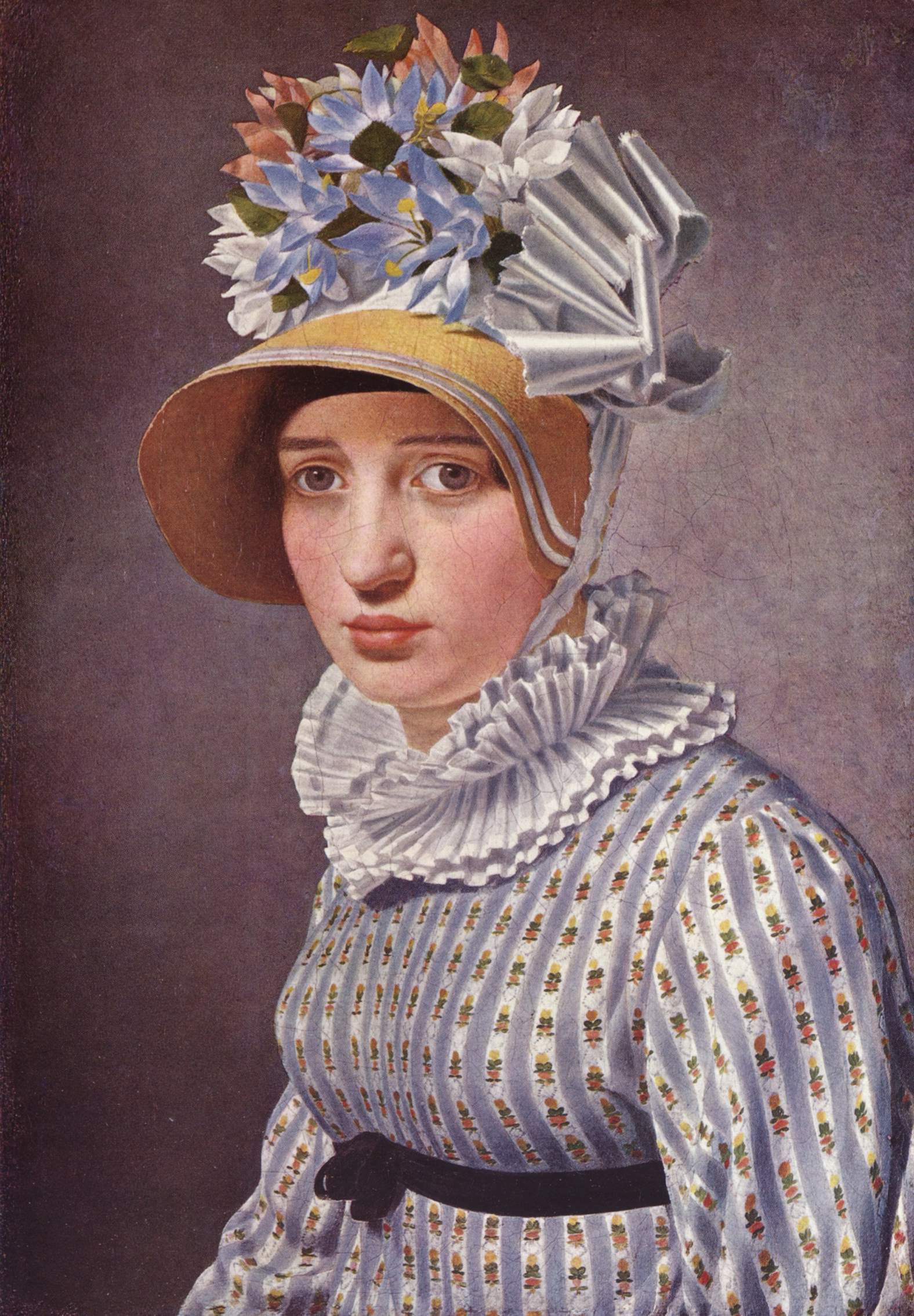 Portrait of Anna Maria Magnani - Christoffer Wilhelm Eckersberg