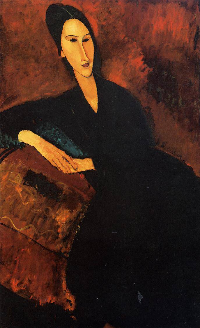 Portrait of Anna Zborowska - Amedeo Modigliani