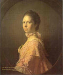 Portrait of Anne Brown by Allan Ramsay — male oil painting wall art, Rococo