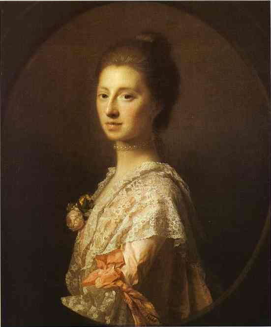 Portrait of Anne Bruce, Mrs. Bruce of Arnot by Allan Ramsay — hand-painted portrait oil painting reproduction on canvas