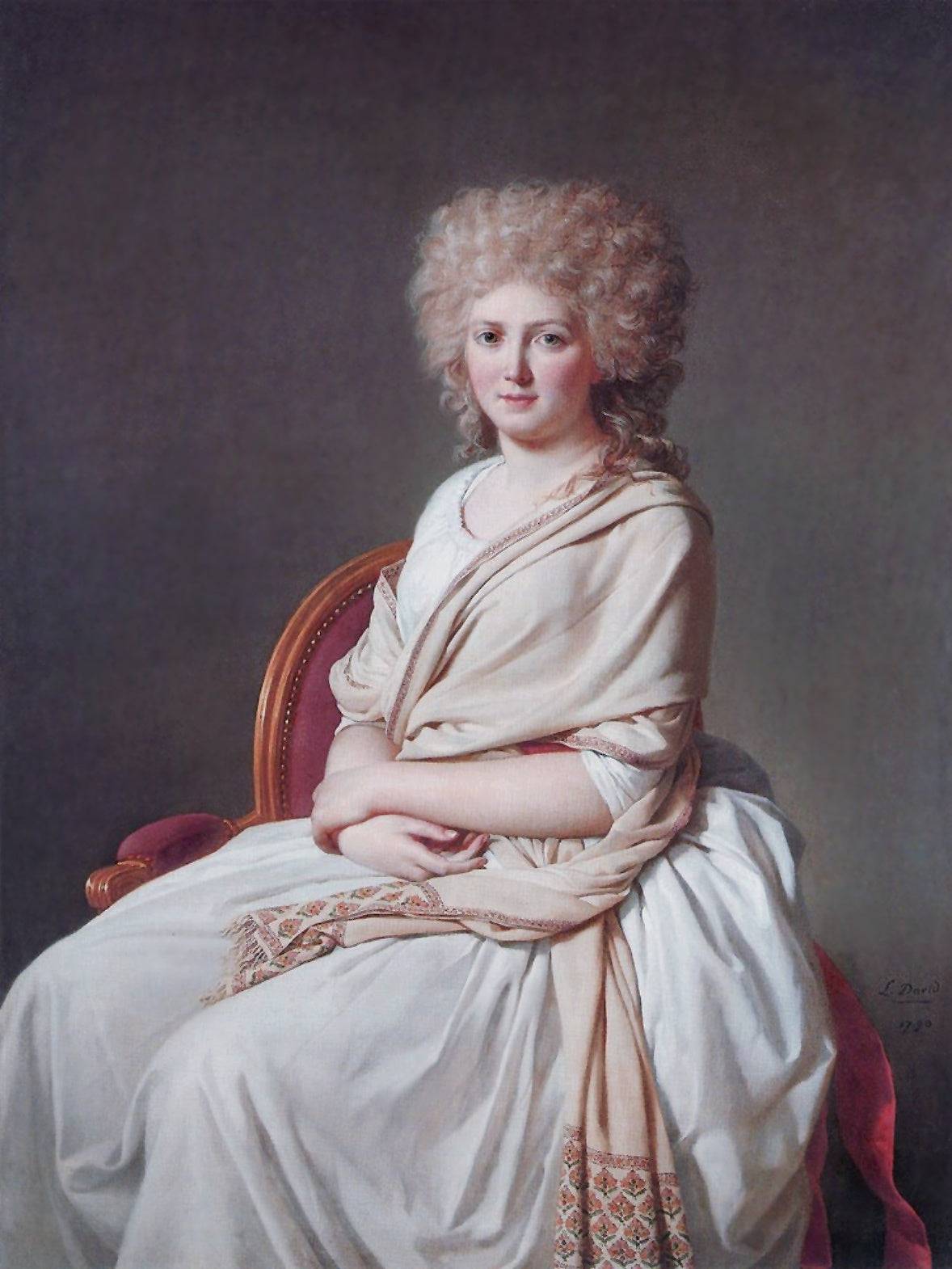 Portrait of Anne Marie Louise Thélusson, Countess of Sorcy - Jacques-Louis David