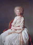 Portrait of Anne Marie Louise Thélusson, Countess of Sorcy by Jacques-Louis David — hand-painted portrait oil painting reproduction on canvas