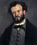 Portrait of Anthony Valabregue by Paul Cezanne — hand-painted portrait oil painting reproduction on canvas