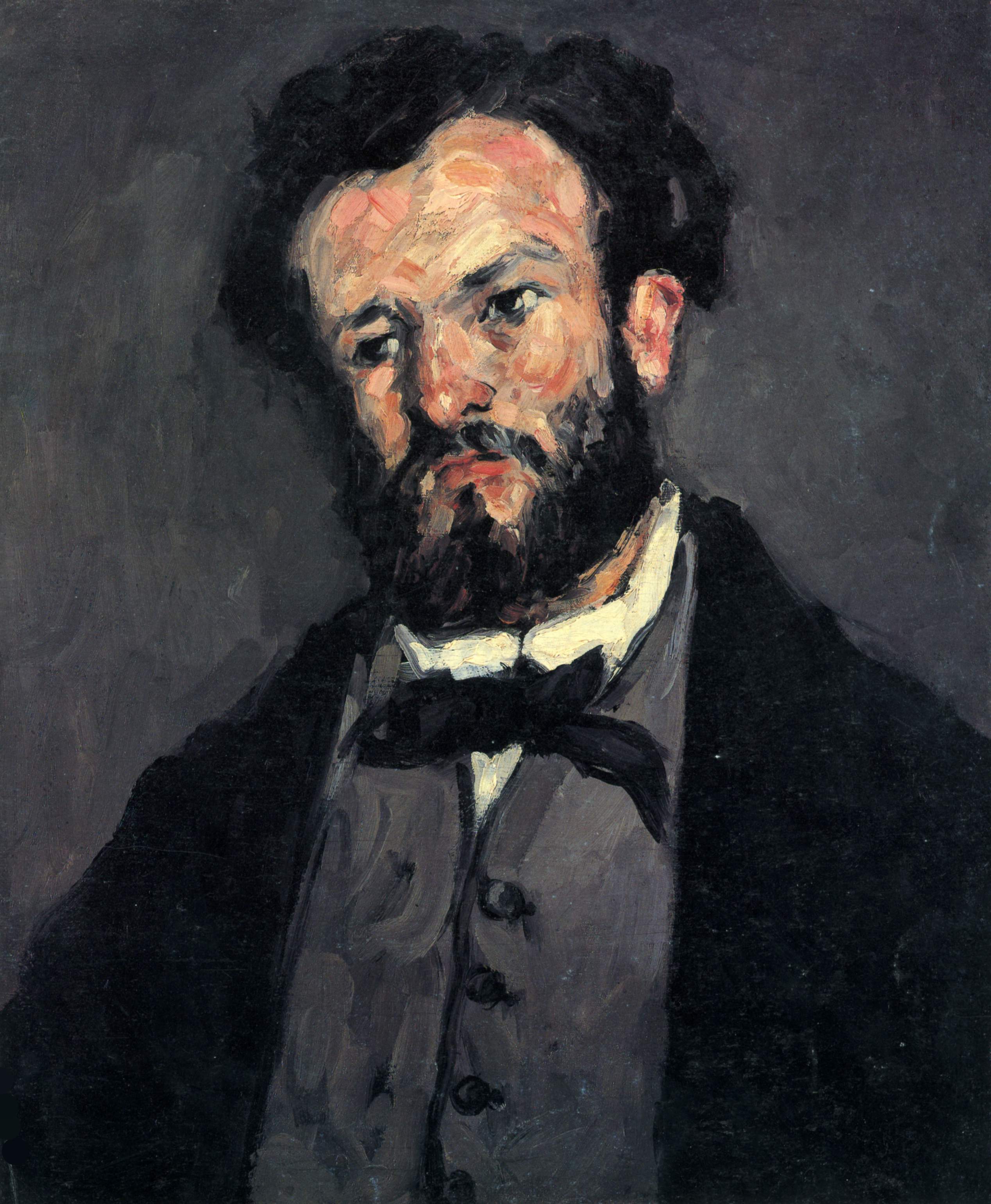 Portrait of Anthony Valabregue - Paul Cezanne